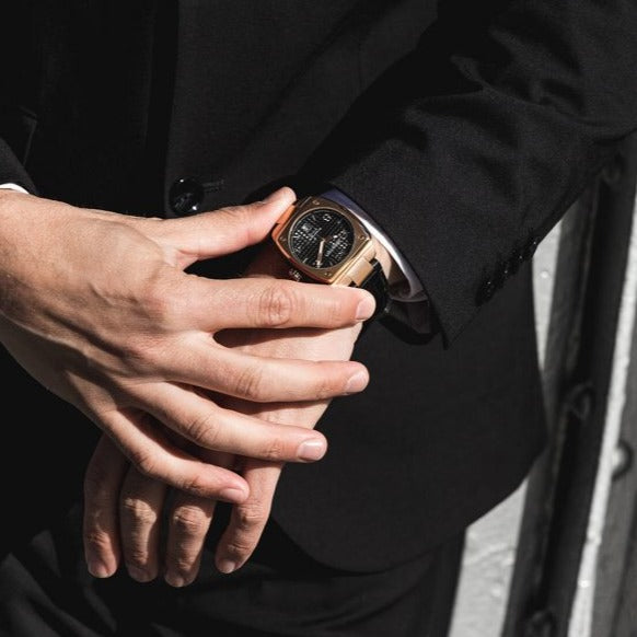 Streamliner Urban Auto Acero Gold y Acetato - Negro