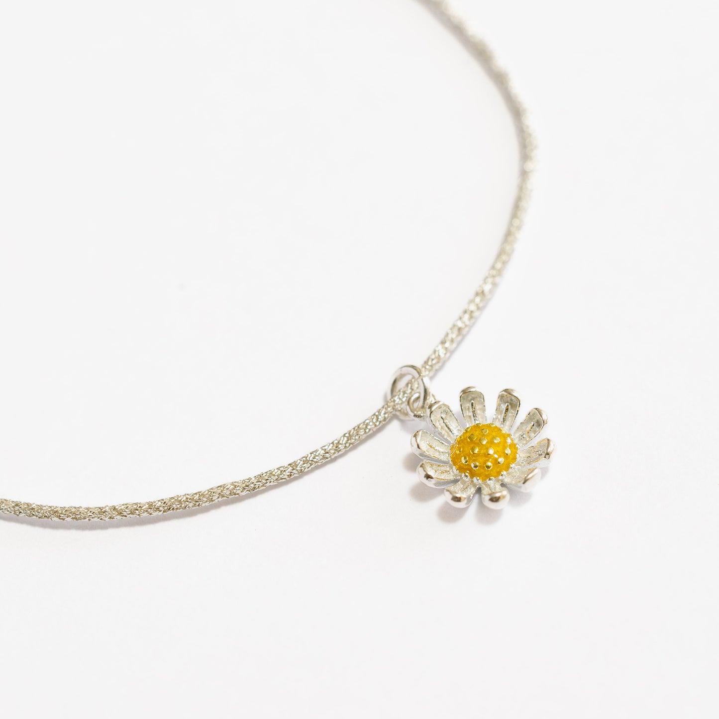 Pulsera Margarita plata