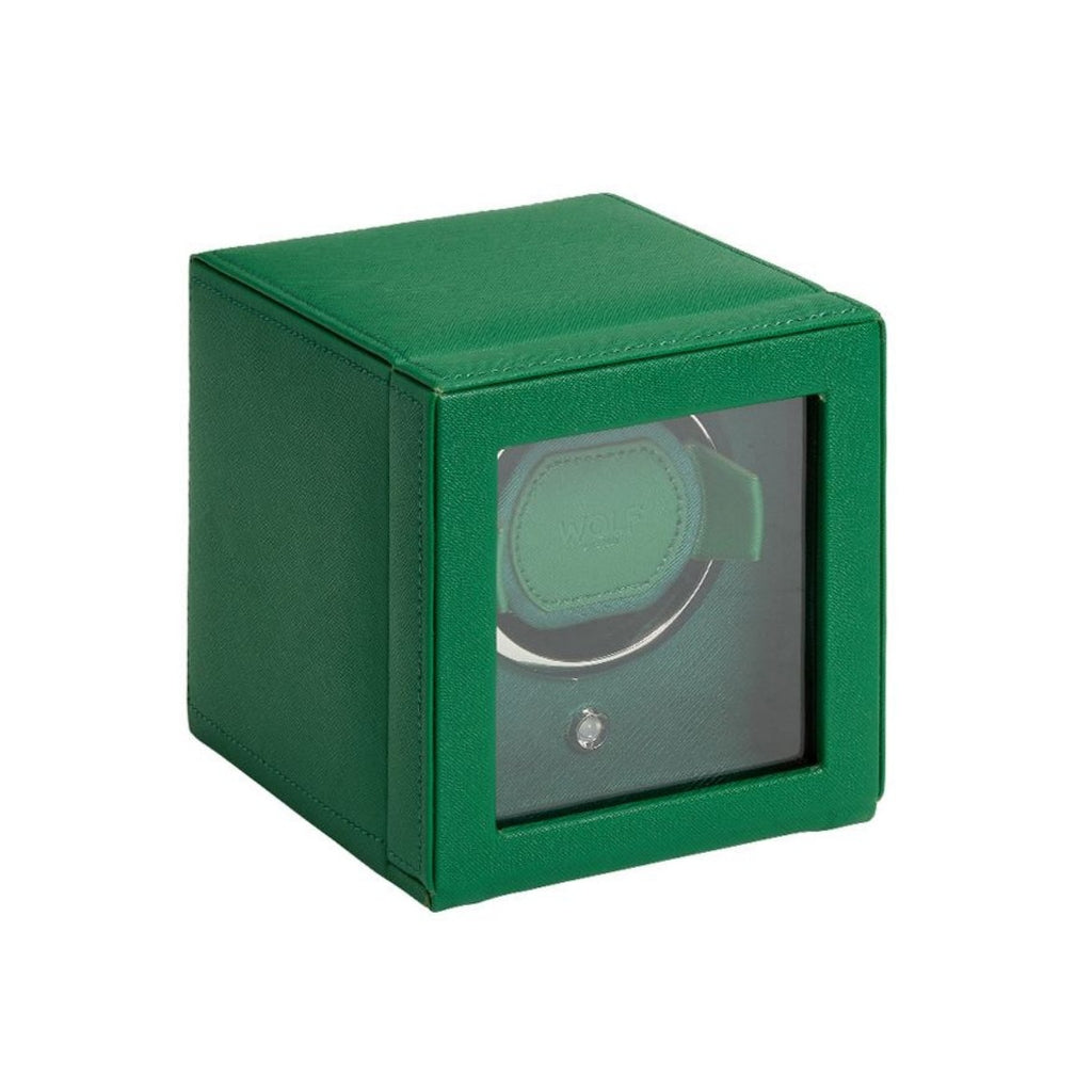 Winder de Reloj Individual con Tapa Cub - Verde