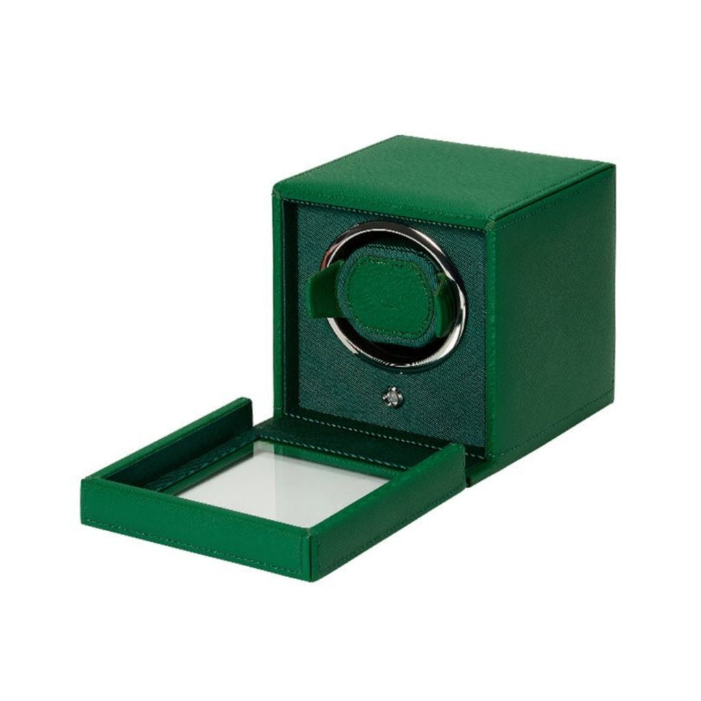 Winder de Reloj Individual con Tapa Cub - Verde