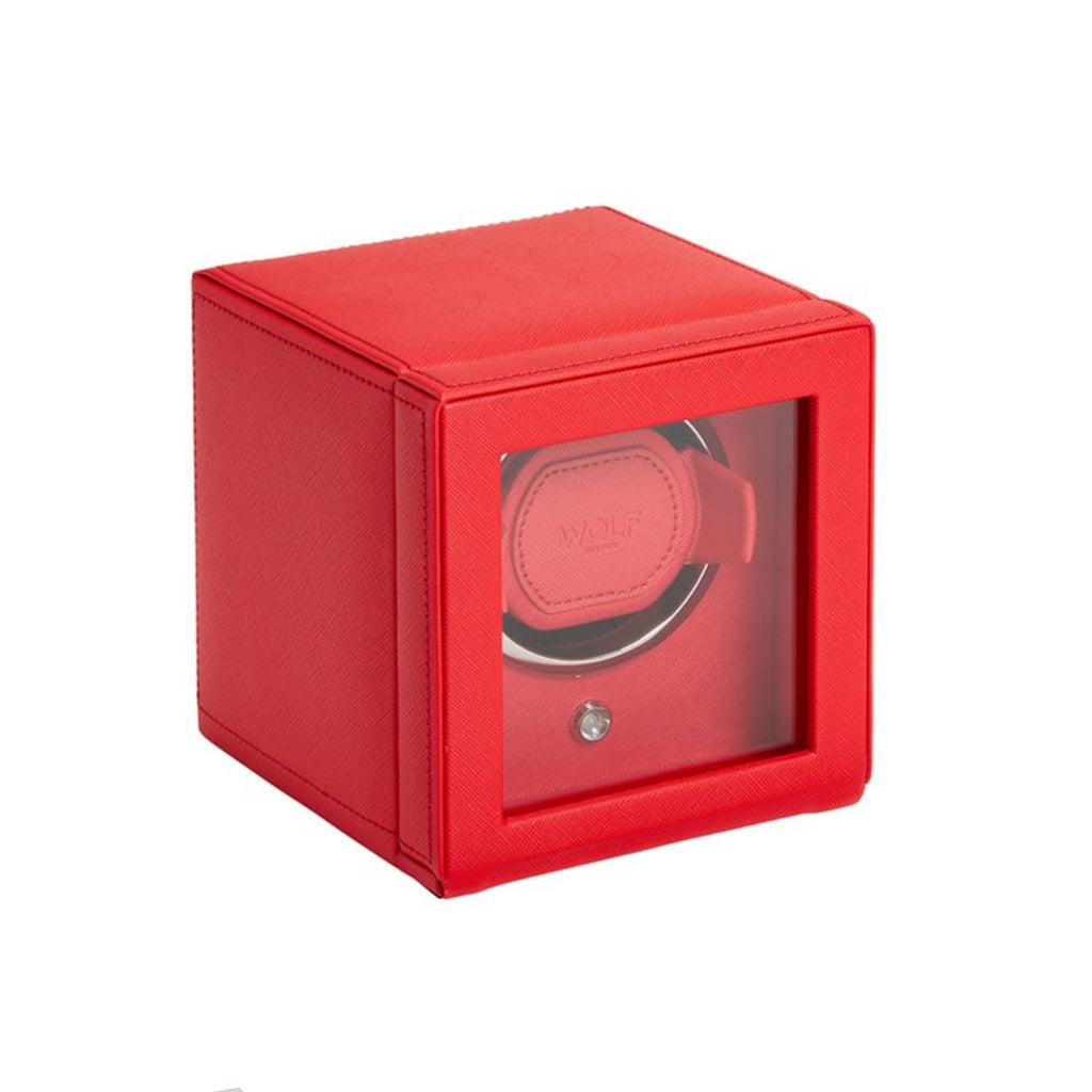 Winder de Reloj Individual con Tapa Cub - Rojo