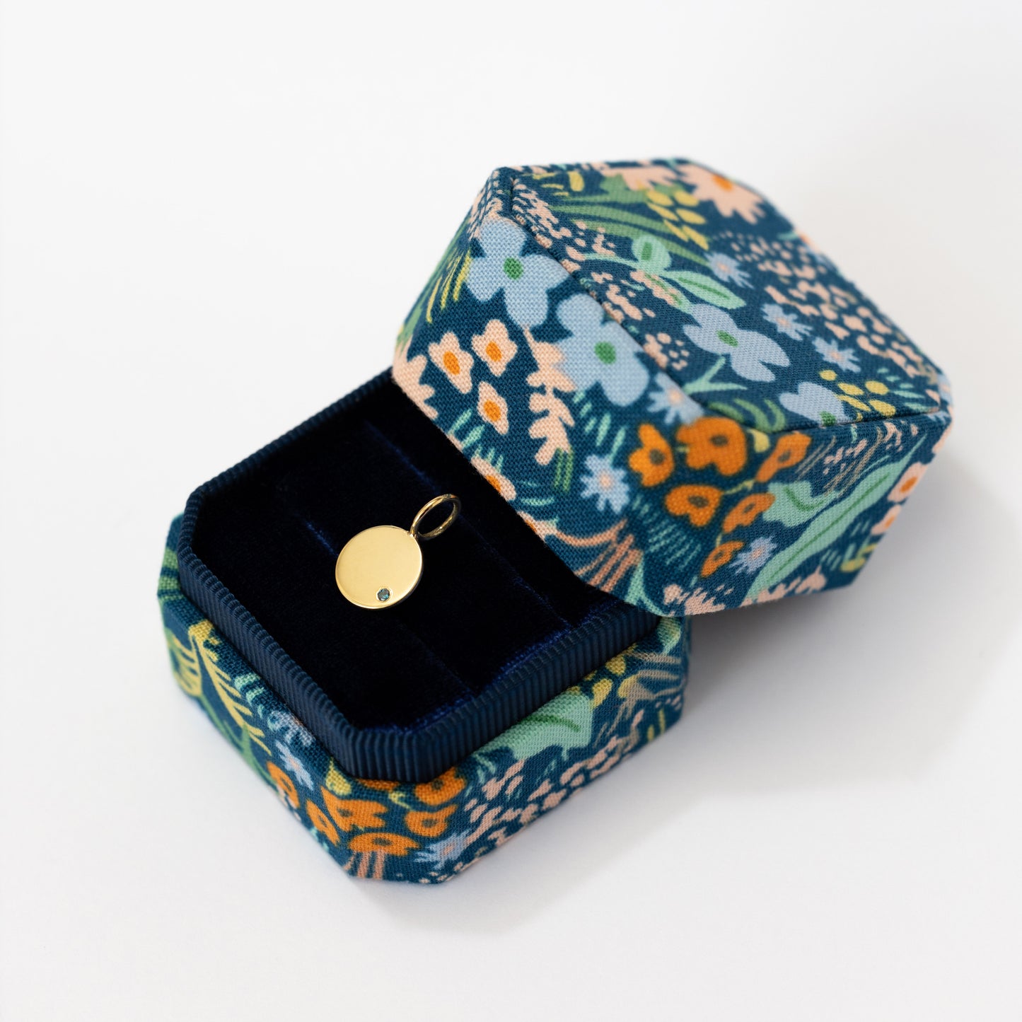 Medalla 9mm OA + Diamante Azul
