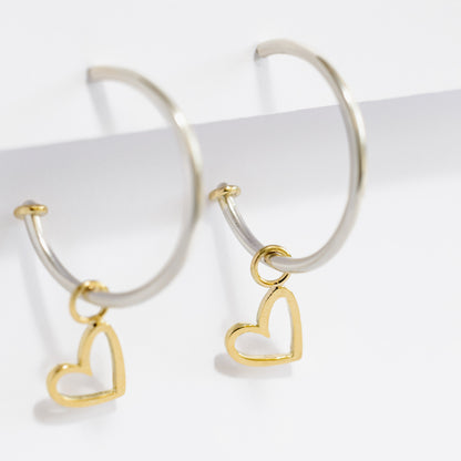 Charm Corazón para Aro OA