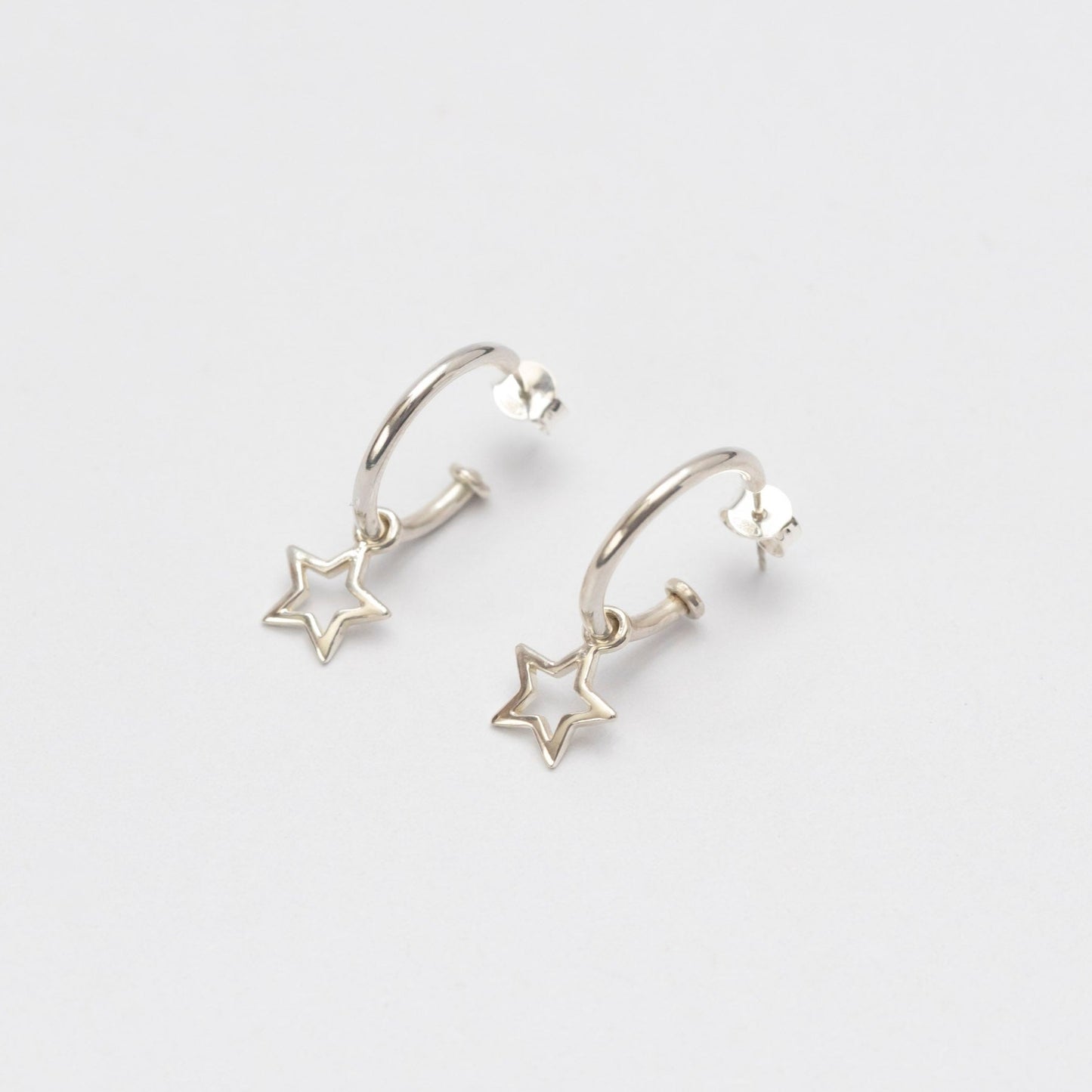 Argolla con Charm Estrella plata