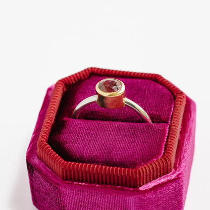 Anillo Turmalina con bisel de OA