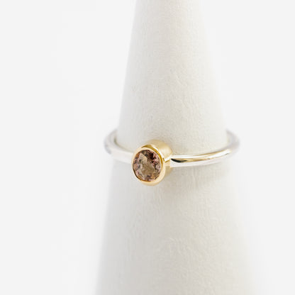 Anillo Espinela con bisel de OA