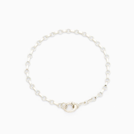 Pulsera Eslabones Mix plata