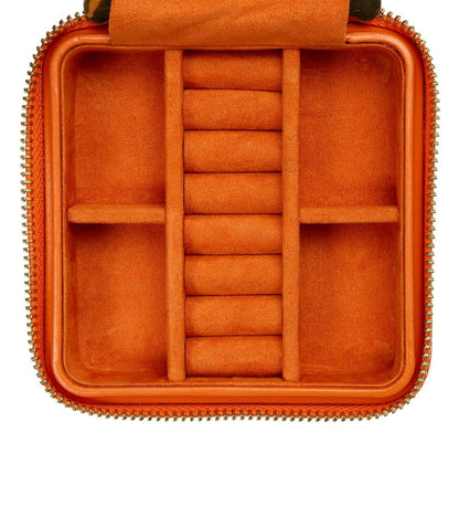 Estuche Maria Pequeño con Cremallera - Mandarina