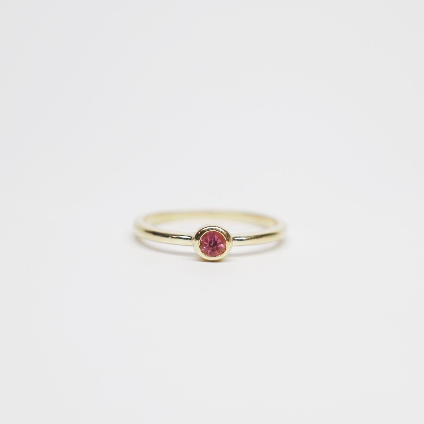 Anillo OA Turmalina Rosa