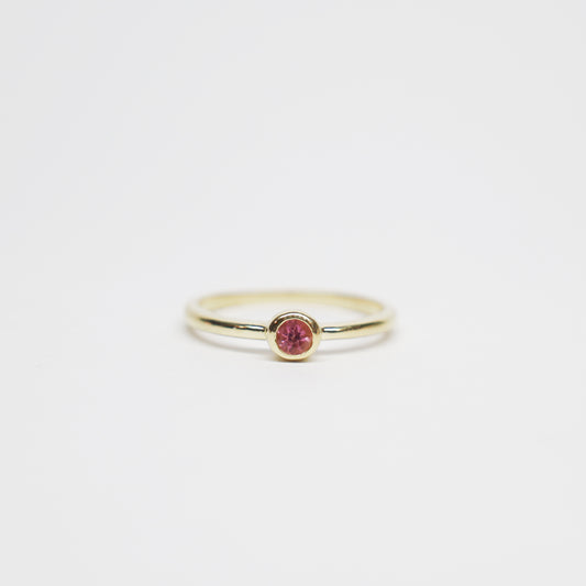 Anillo OA Turmalina Rosa