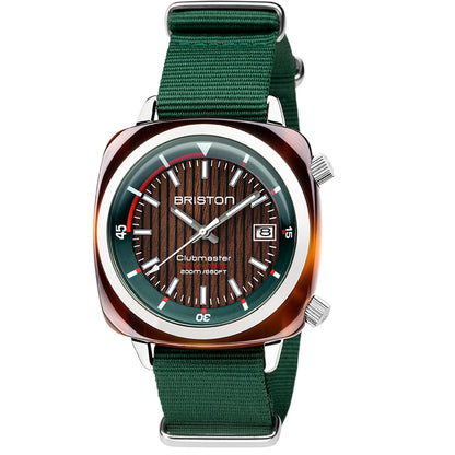 Clubmaster Diver Yatching Acetato - Verde Inglés