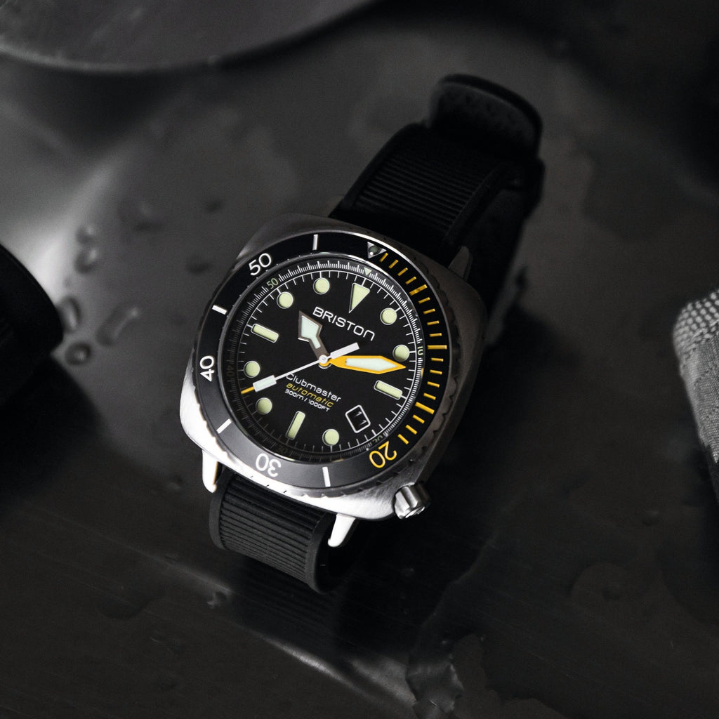 Clubmaster Diver Pro Acero - Amarillo